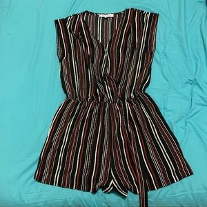 Stripped Romper